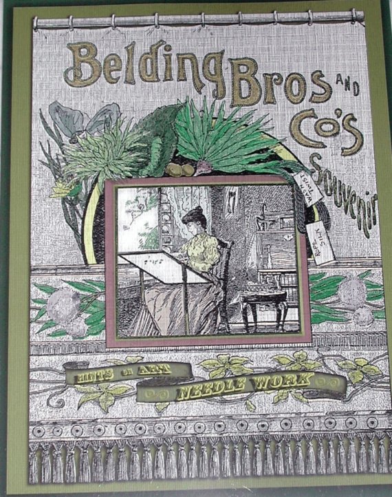 1899 Hints for Art Needlework Victorian Era Decorating Murdock Mysteries Payhip