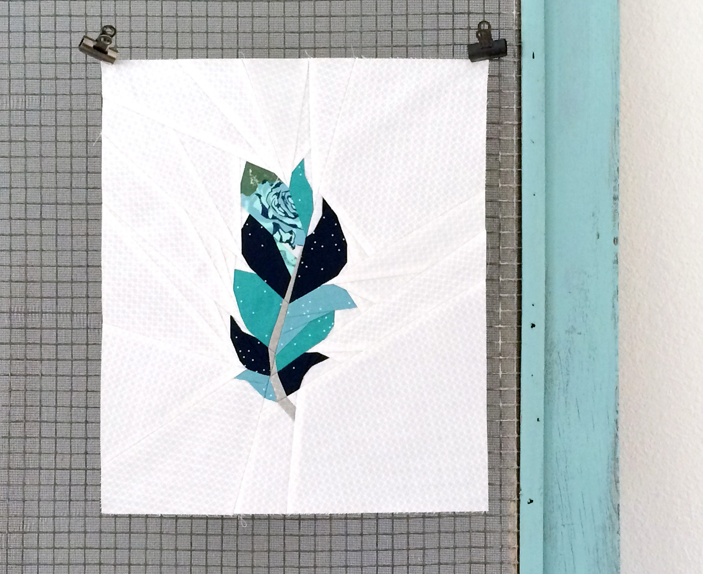 Feather Fall Single Block Paper Piecing Pattern - Payhip