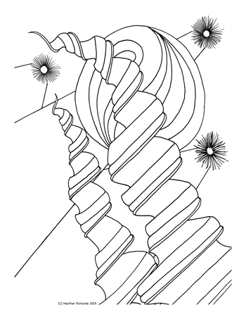 tower moon coloring page  payhip